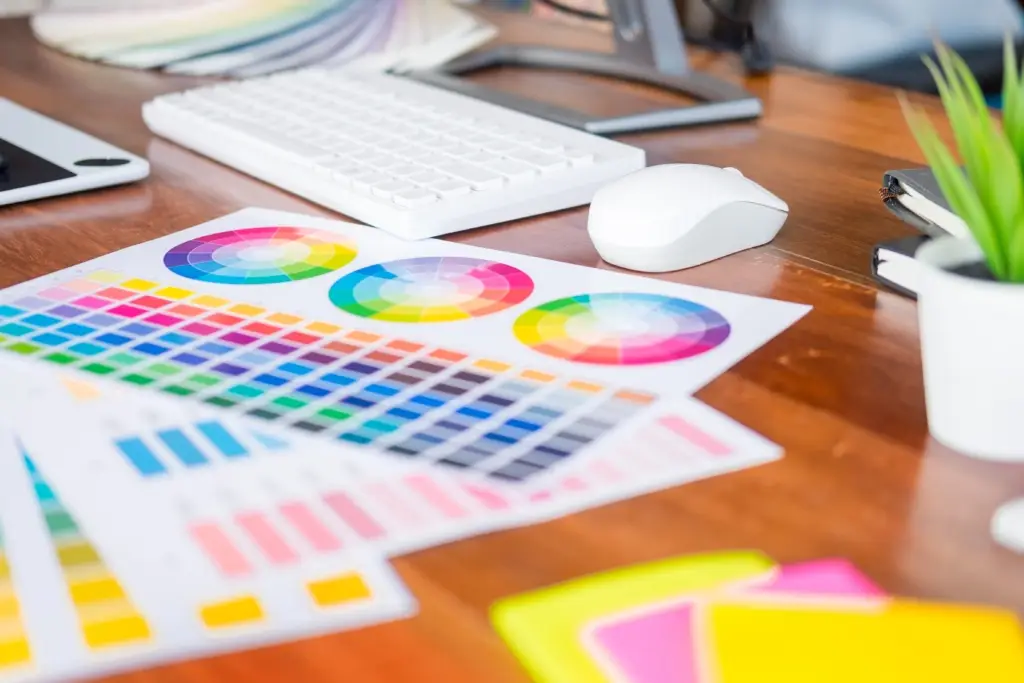 graphic design colours for packaging design